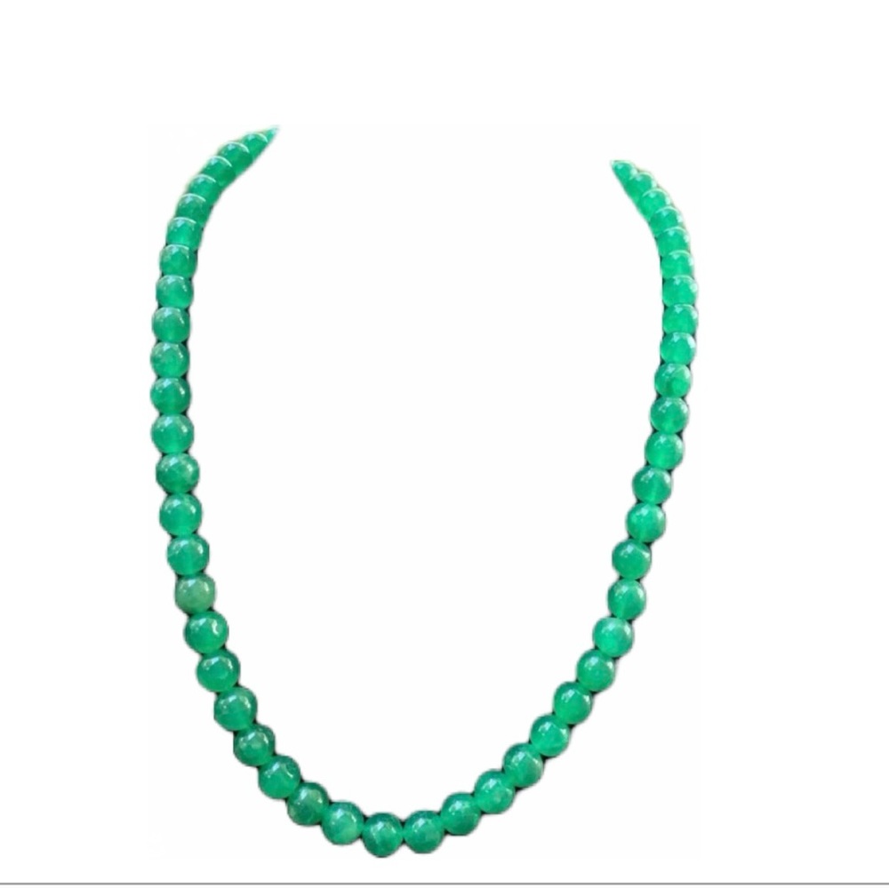 COPY Emerald earth mined necklace 190 ct.